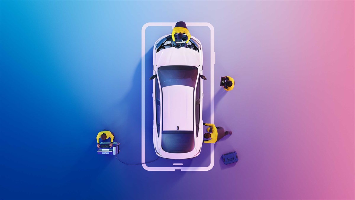 A man and women on an adventure