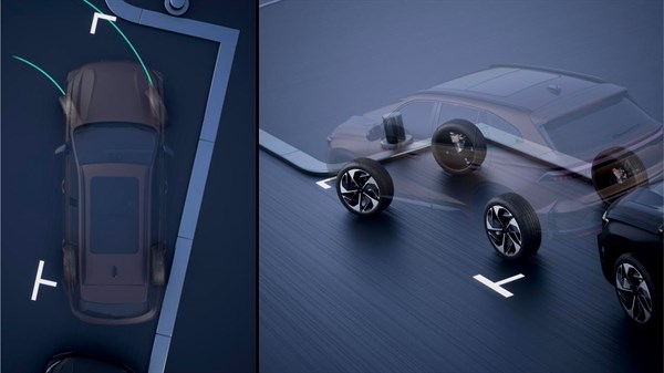 New Renault Koleos - clearview transparent chassis